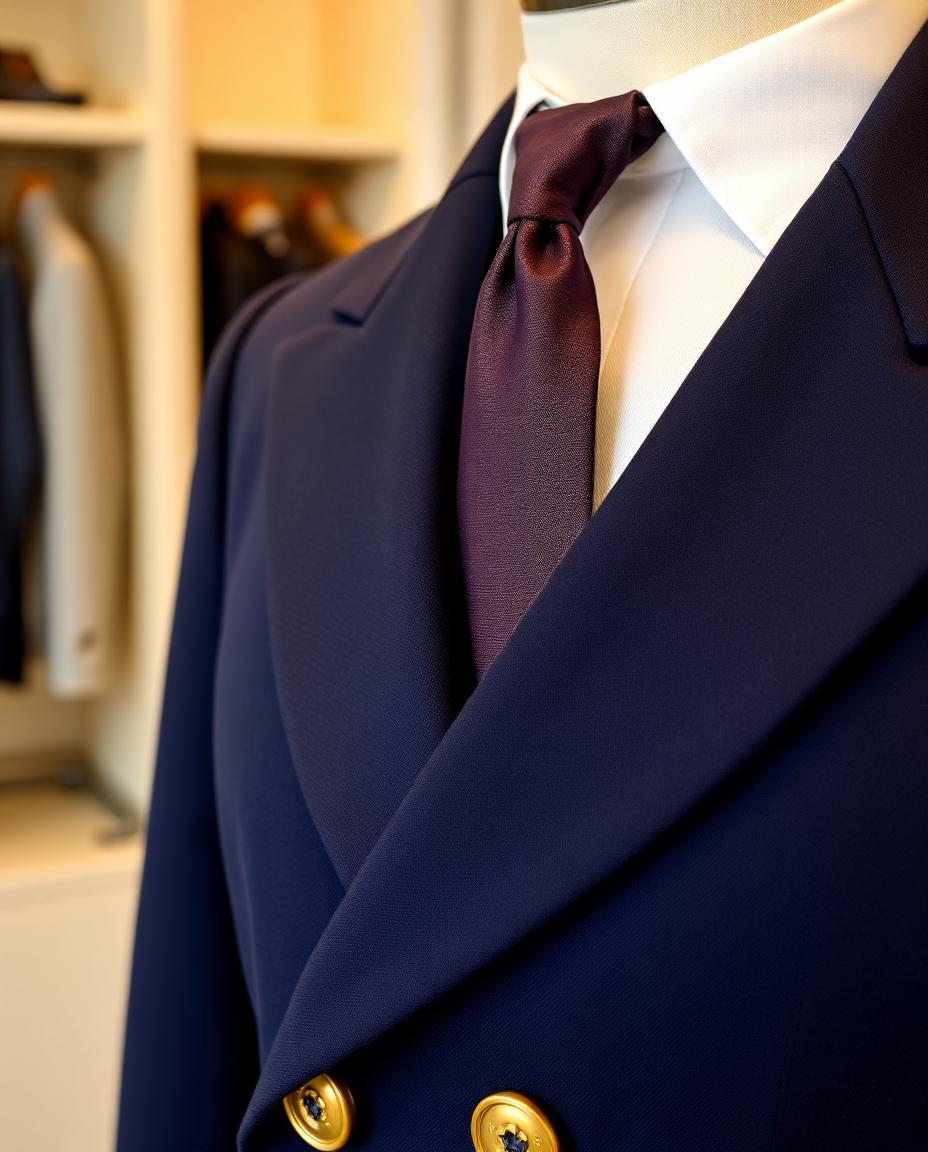 Finishing — Admiralty Double-Breasted Blazer