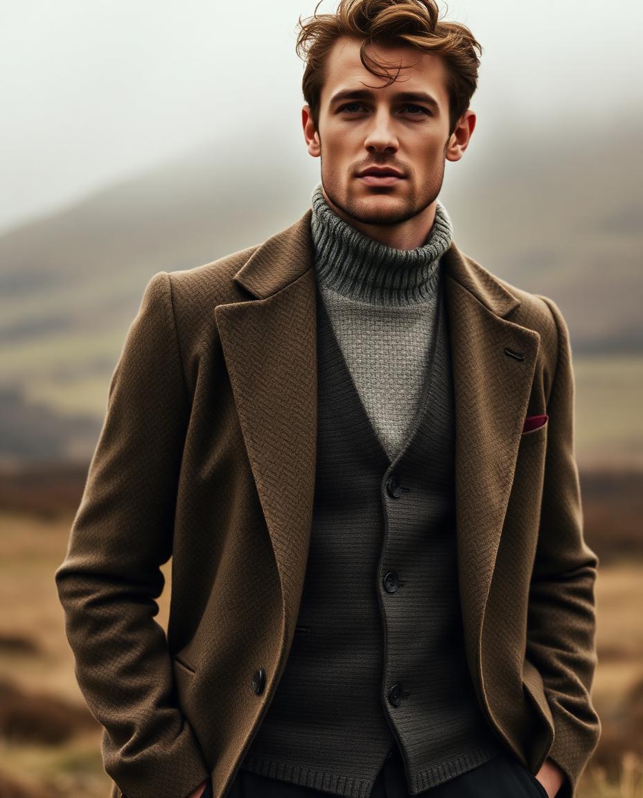 Cut & drape — Braemar Tweed Sport Coat