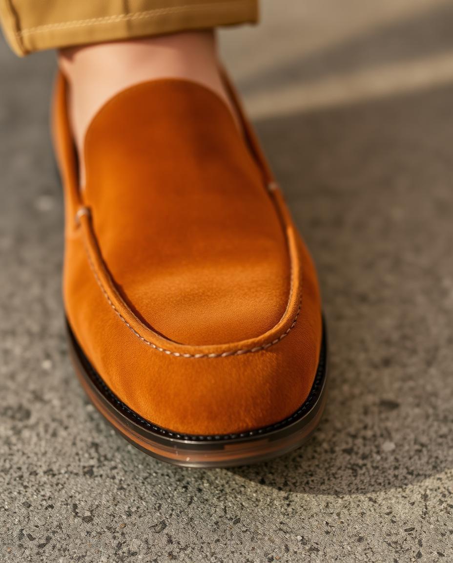 Fabric — Chatsworth Suede Loafers