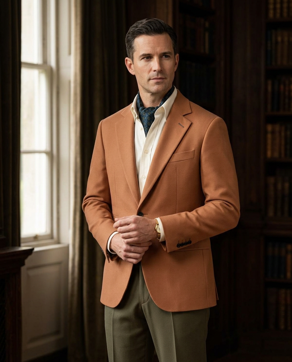 Cut & drape — Cheltenham Cashmere Blazer