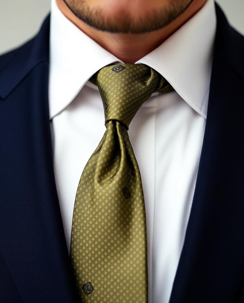 Cut & drape — Hawthorne Printed Silk Tie