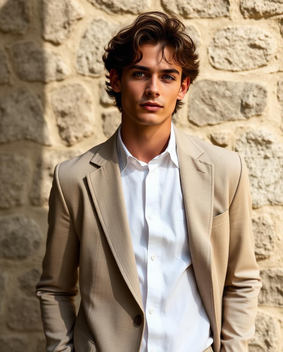 Cut & drape — Montrose Linen Blazer