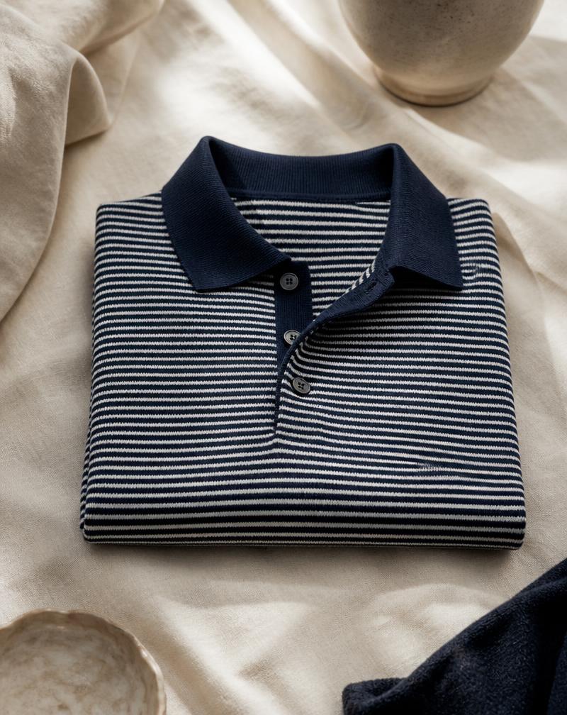 Marlow Striped Polo