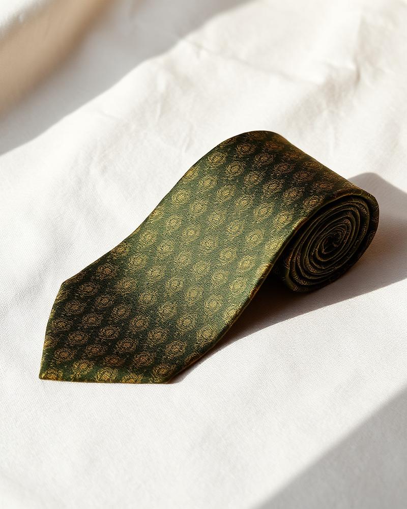 Hawthorne Printed Silk Tie