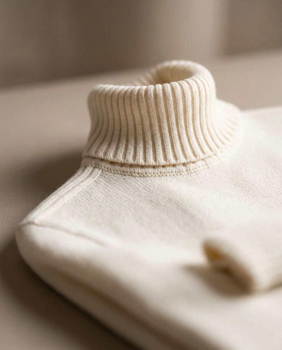 Finishing — Sandhurst Lambswool Roll-Neck
