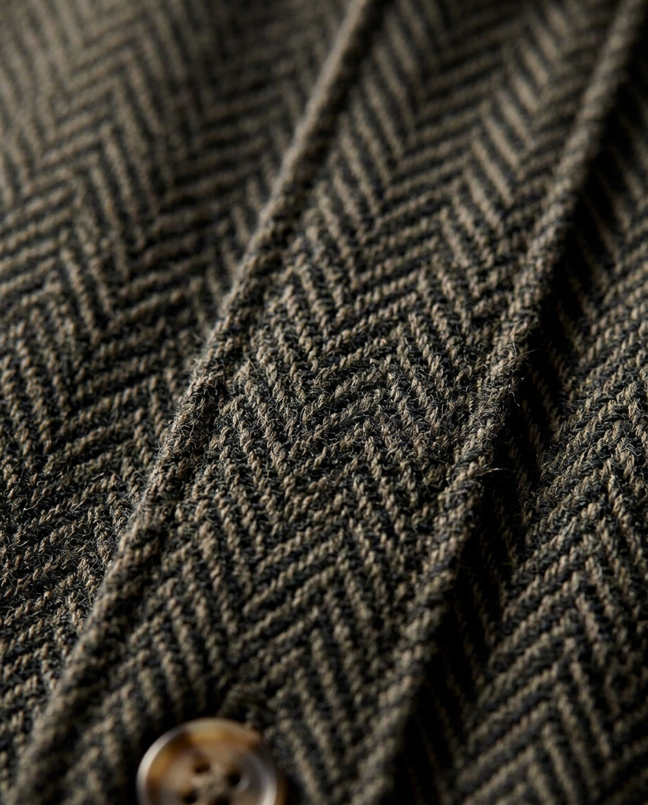 Fabric — Wintour Herringbone Overshirt